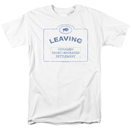 Warehouse 13™ Shirt - Officially Licensed - Now Leaving Univille - Adult Unisex Short Sleeve T-Shirt
