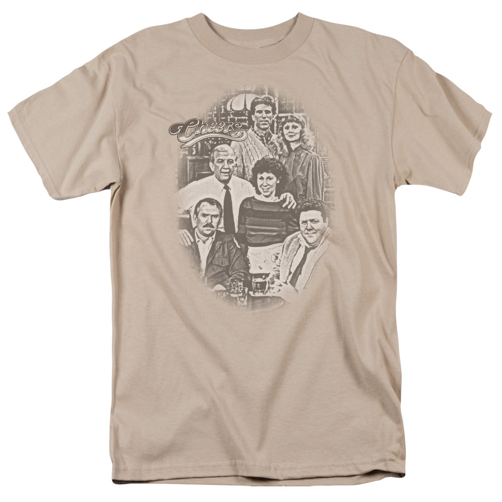Cheers™ TV Show Shirt - Officially Licensed - Original Cast - Adult Unisex Short Sleeve T-Shirt