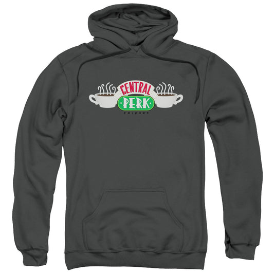 Friends - Central Perk Logo Adult Pull Over Hoodie - Forces Of Mankind