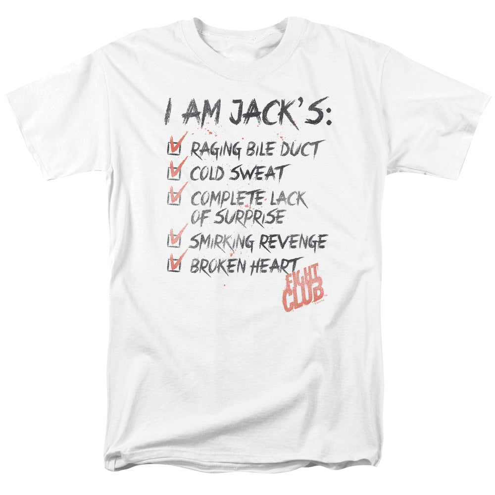 Fight Club™ Shirt - Officially Licensed - Jack's - Adult Unisex Short Sleeve T-Shirt