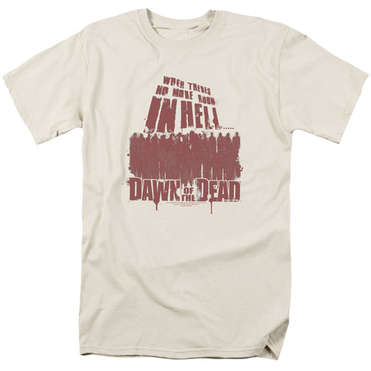 Dawn Of The Dead™ Shirt - Officially Licensed - No More Room - Horror Action Film - Adult Unisex Short Sleeve T-Shirt
