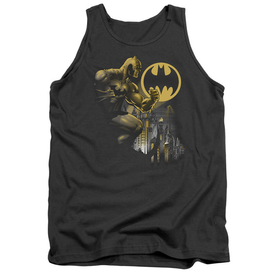 Batman - Bat Signal Adult Tank - Forces Of Mankind