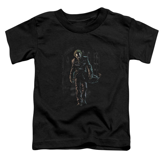 Batman™ - Toddler Kids T-Shirt (Ages 2-4) - Short Sleeve Toddler Tee - Joker Leaves Arkham - Officially Licensed - 2T 3T 4T