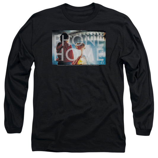 E.T.™ Movie Long Sleeve Shirt - Officially Licensed - Knockout - Unisex Adult Long Sleeve T-Shirt