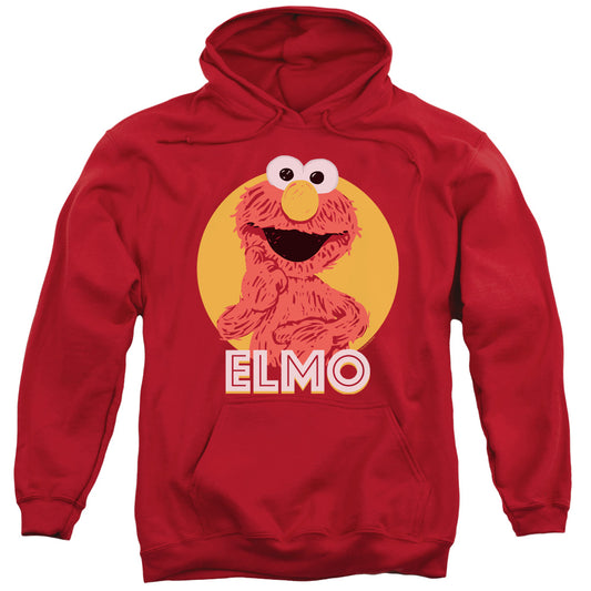 Sesame Street™ Adult Hoodie - Officially Licensed - Elmo Scribble - Adult Pull Over Hoodie