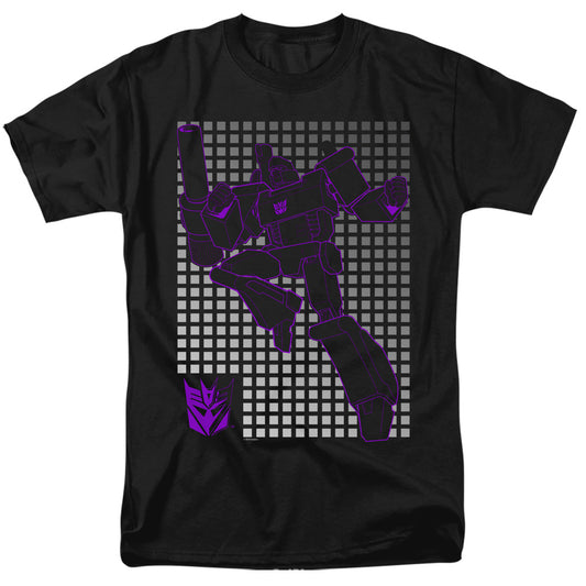 Transformers™ Shirt - Officially Licensed - Megatron Grid - Adult Unisex Short Sleeve T-Shirt