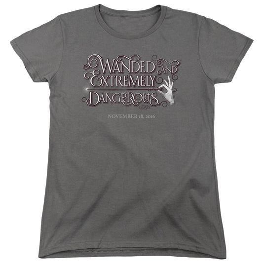 Fantastic Beasts - Wanded Short Sleeve Women's Tee - Forces Of Mankind