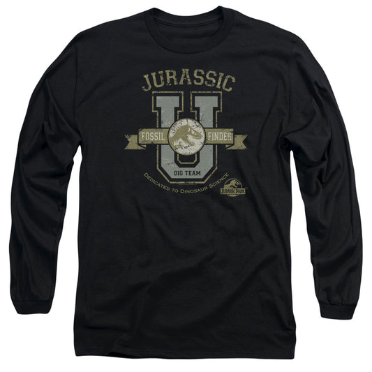 Jurassic Park - Jurassic U Long Sleeve Adult 18/1 - Forces Of Mankind