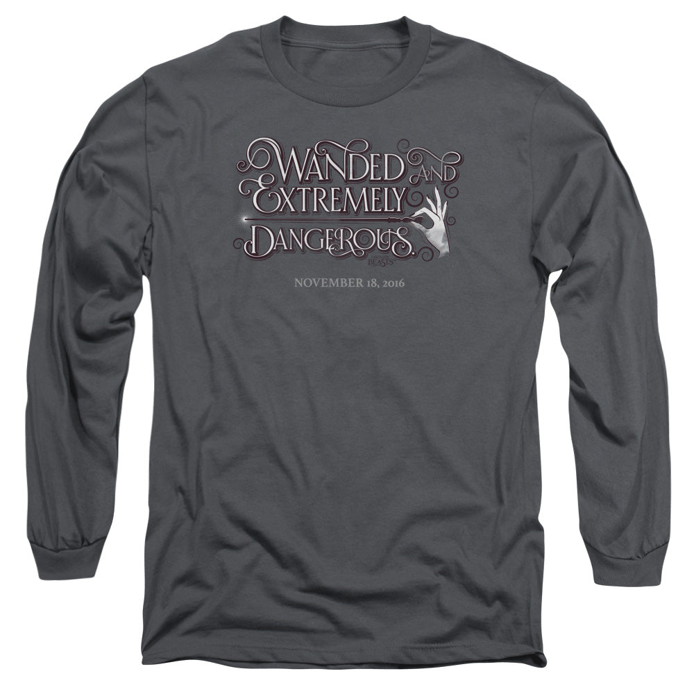 Fantastic Beasts - Wanded Long Sleeve Adult 18/1 - Forces Of Mankind
