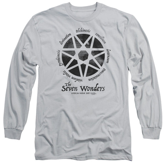 American Horror Story™ - Adult Unisex Long Sleeve T-Shirt - Seven Wonders - Officially Licensed - AHS Harmons