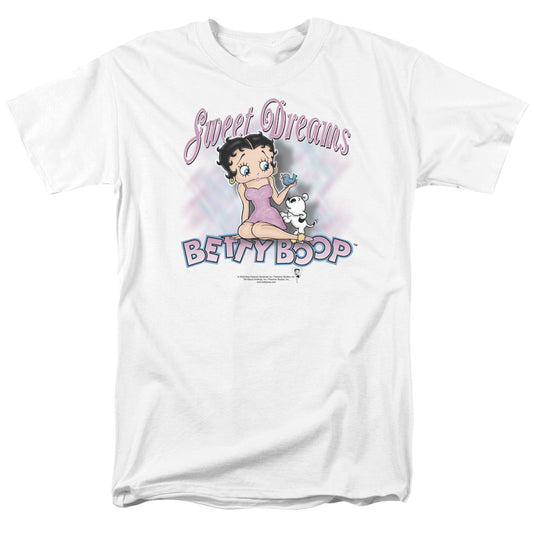 Betty Boop™ Shirt - Officially Licensed - Sweet Dreams - Adult Unisex Short Sleeve T-Shirt