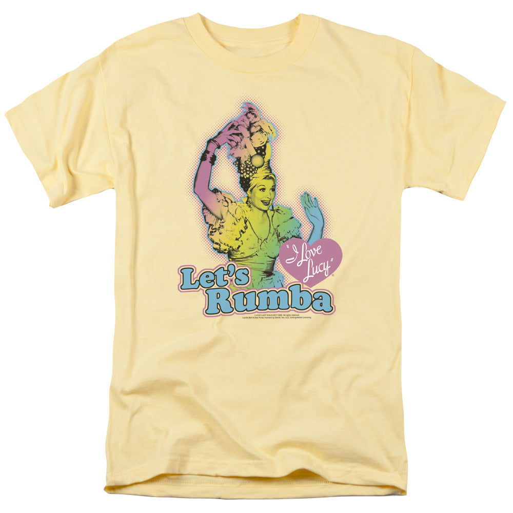 I Love Lucy™ Tv Show Shirt - Officially Licensed - Adult Unisex Short Sleeve T-Shirt - Let's Rumba