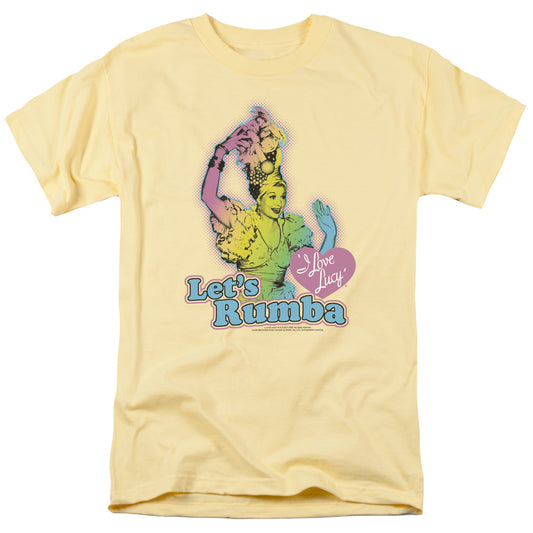 I Love Lucy™ Tv Show Shirt - Officially Licensed - Adult Unisex Short Sleeve T-Shirt - Let's Rumba