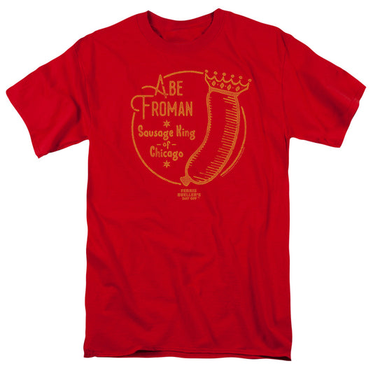 Ferris Bueller's Day Off™ Movie Shirt - Officially Licensed - Abe Froman - Adult Unisex Short Sleeve T-Shirt