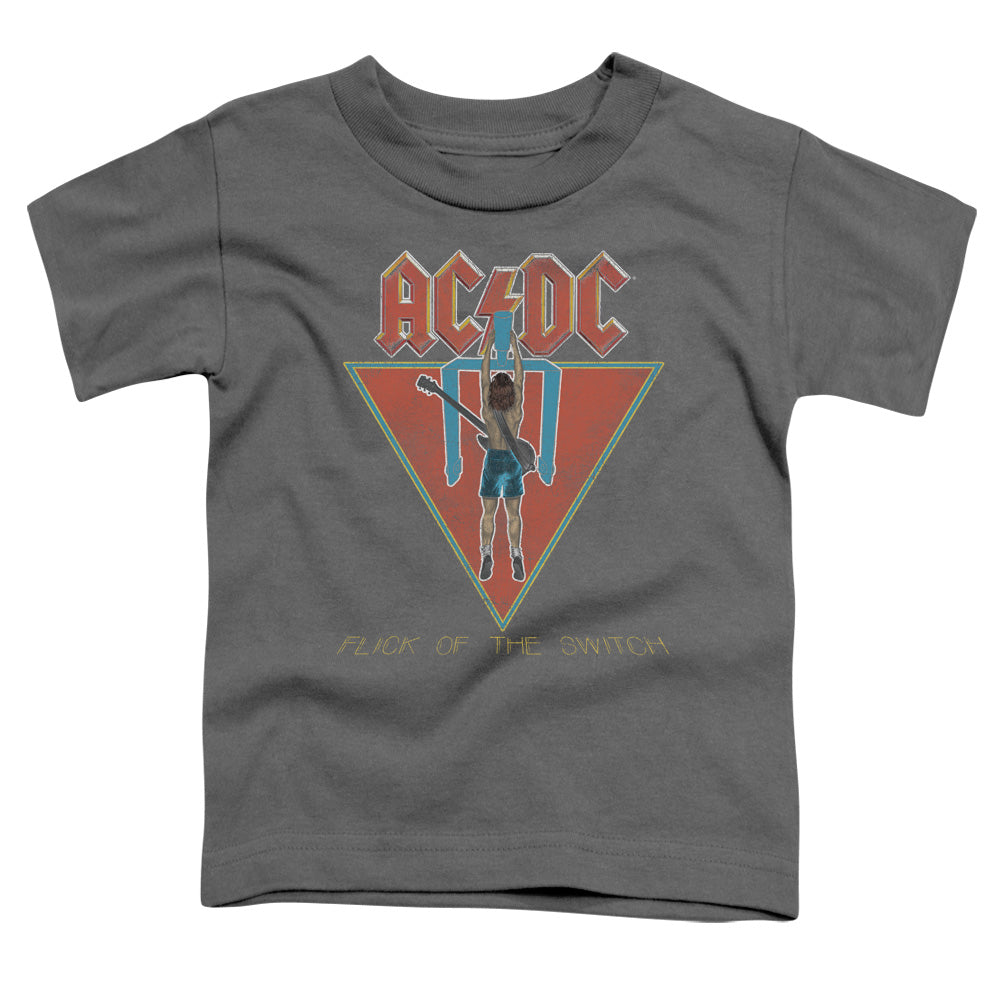 Acdc - Flick Of The Switch Short Sleeve Toddler Tee - Forces Of Mankind