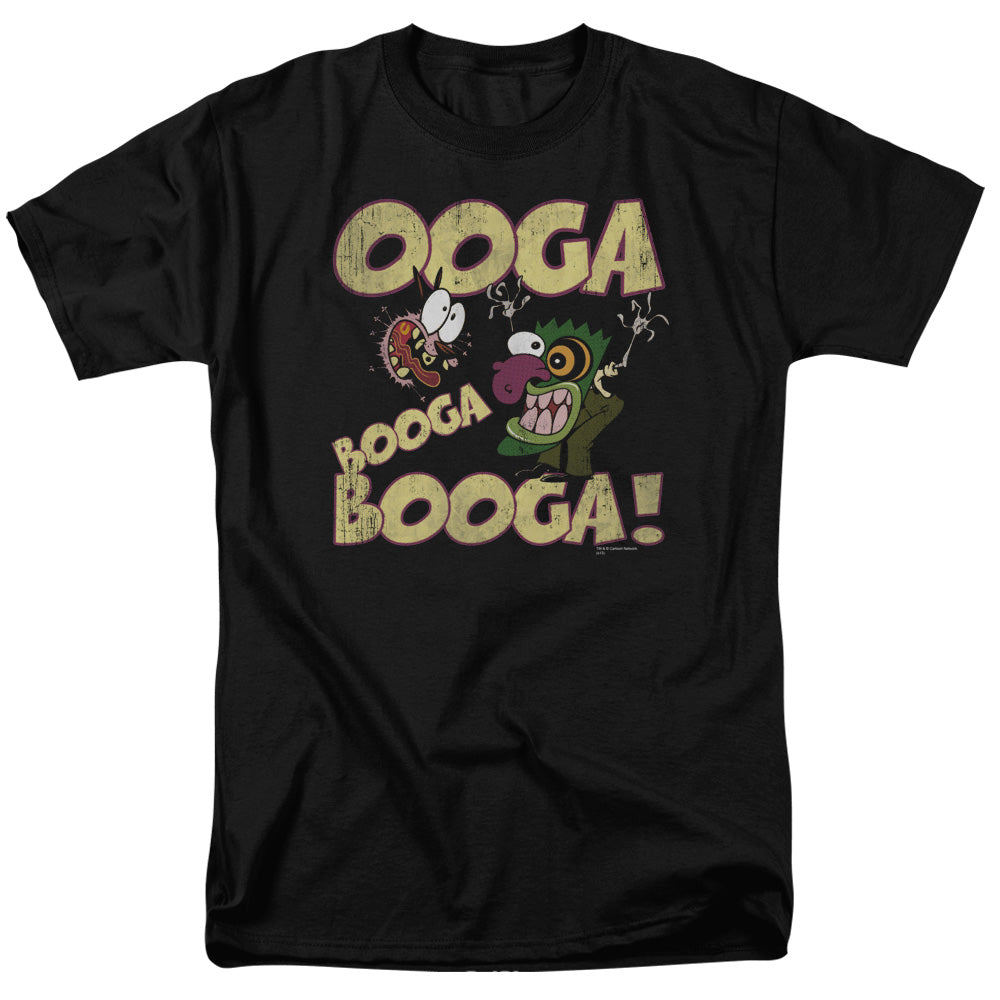 Courage the Cowardly Dog™ Shirt - Officially Licensed - Ooga Booga Booga - Adult Unisex Short Sleeve T-Shirt