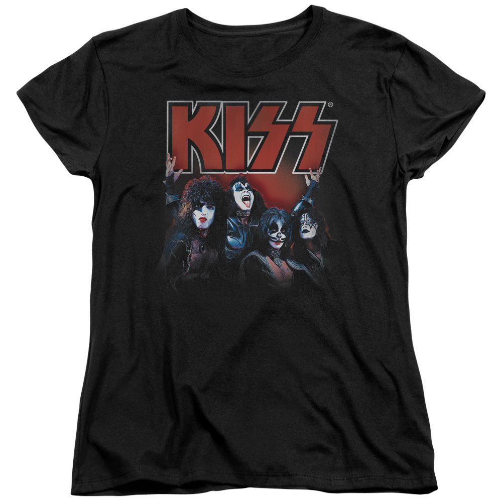 KISS™ - Women's Tee - Short Sleeve Women's T-Shirt - Loose Fit - Kings - Officially Licensed
