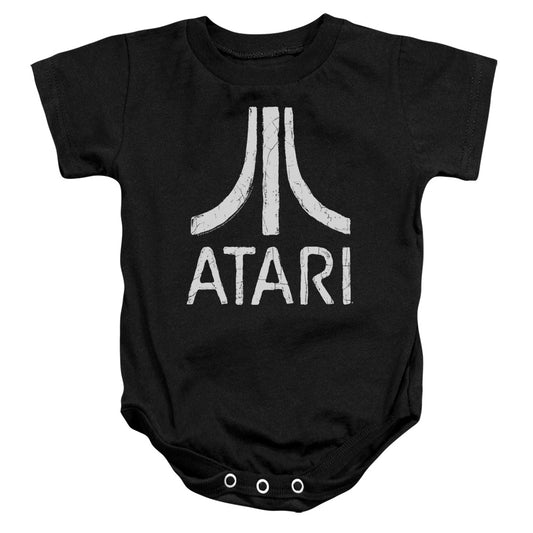 Atari - Rough Logo - Infant Snapsuit - Baby Onesie - Baby Shower Gift - Gaming Baby - Gamer Baby - Atari Onesie - Officially Licensed