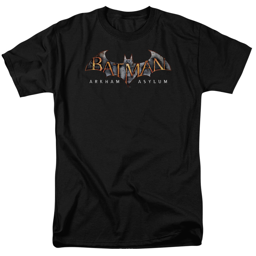 Batman: Arkham Asylum™ Shirt - Officially Licensed - Arkham Asylum Logo - Adult Unisex Short Sleeve T-Shirt