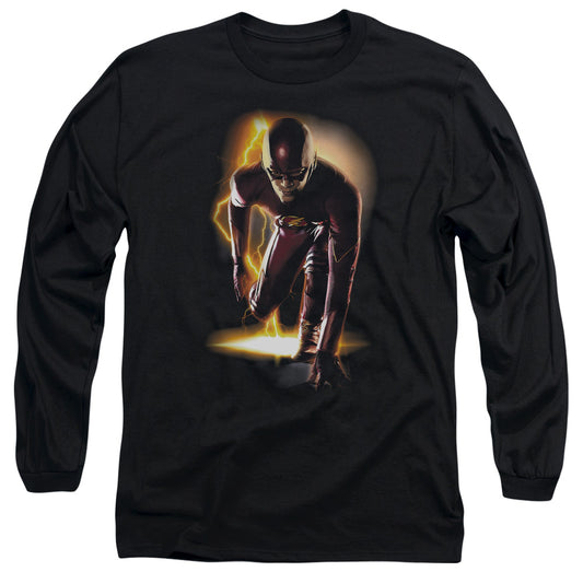 The Flash™ TV Show Long Sleeve Shirt - Officially Licensed - Adult Unisex Long Sleeve T-Shirt - Ready