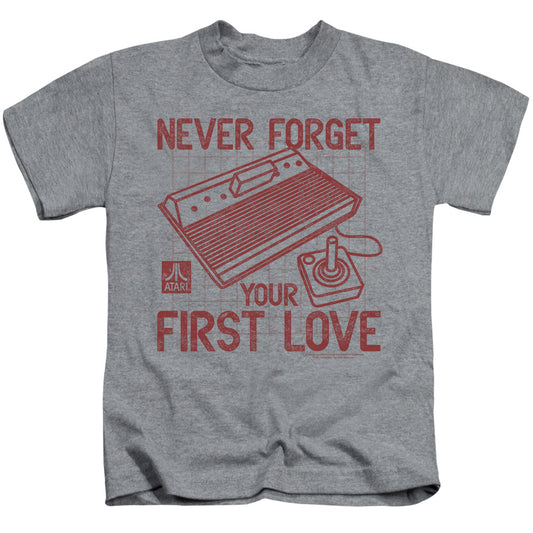 Atari™ Kids Shirt (Ages 4-7) - Officially Licensed - First Love - Short Sleeve Juvenile Kids T-Shirt - Size 4 5 6 7