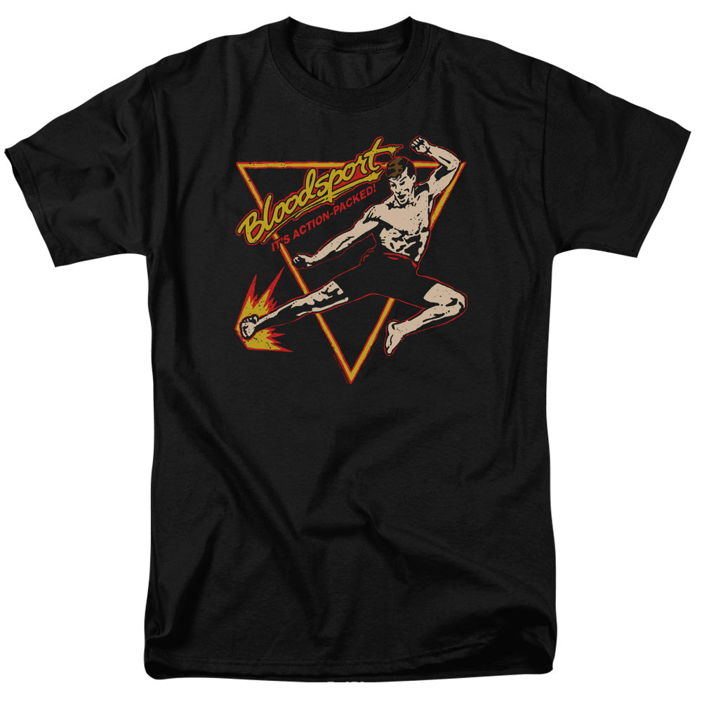 Bloodsport™ Action Movie Shirt - Martial Arts Shirt - Jean Claude Van Damme - Adult Unisex Short Sleeve T-Shirt - Action Packed