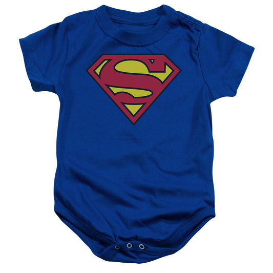 Superman - Classic Logo - Infant Snapsuit - Baby Onesie - Baby Shower Gift - Rock Baby - Punk Baby - Bodysuit - Officially Licensed