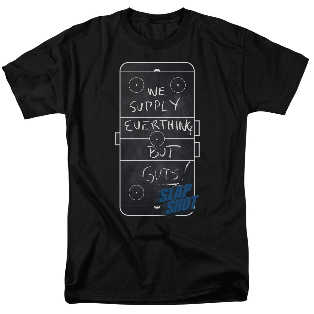 Slap Shot™ Movie Shirt - Officially Licensed - Chalkboard - Adult Unisex Short Sleeve T-Shirt