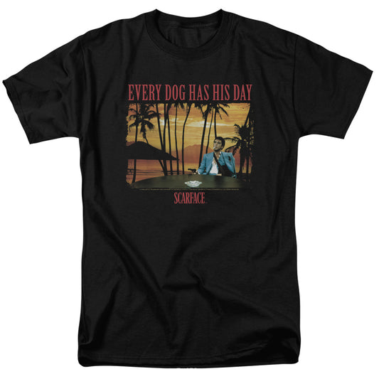 Scarface™ Crime Movie Shirt - A Dog Day - Officially Licensed - Adult Unisex Short Sleeve T-Shirt