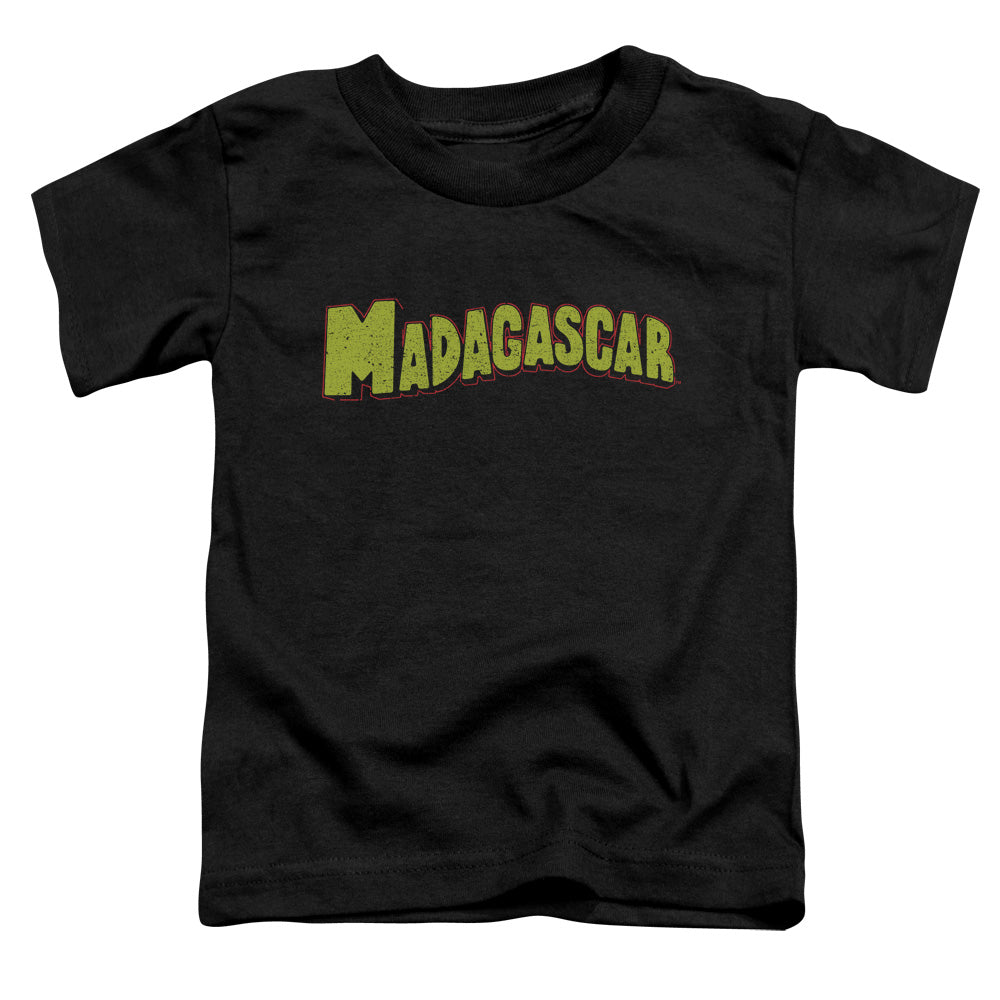 Madagascar - Toddler Kids T-Shirt (Ages 2-4) - Short Sleeve Toddler Tee - Logo - Officially Licensed - 2T 3T 4T