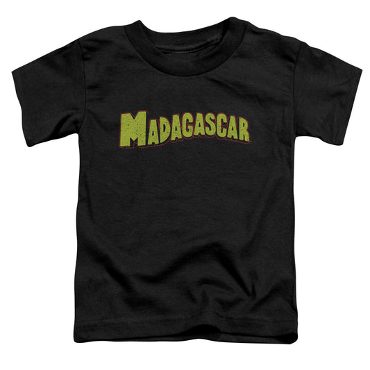 Madagascar - Toddler Kids T-Shirt (Ages 2-4) - Short Sleeve Toddler Tee - Logo - Officially Licensed - 2T 3T 4T