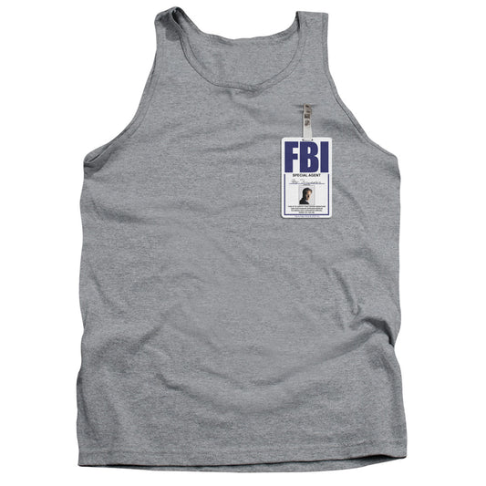 The X-Files™ - Adult Unisex Tank Top - Mulder Badge - Officially Licensed