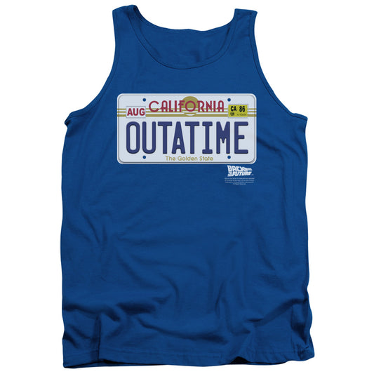 Back To The Future - Outatime Plate Adult Tank - Forces Of Mankind