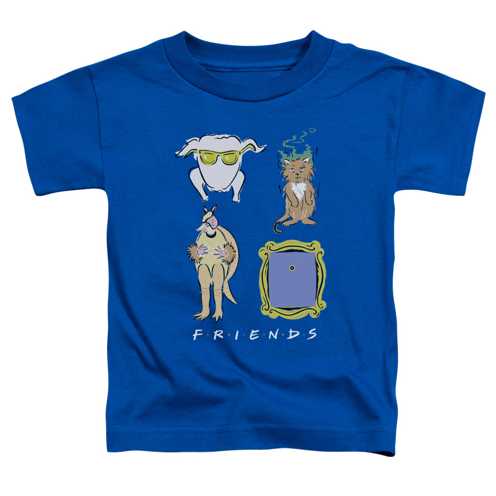 Friends - Sybmols Short Sleeve Toddler Tee - Forces Of Mankind