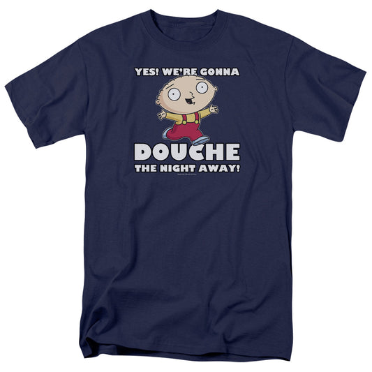 Family Guy™ Shirt - Officially Licensed - Adult Unisex Short Sleeve T-Shirt - Douche The Night Away