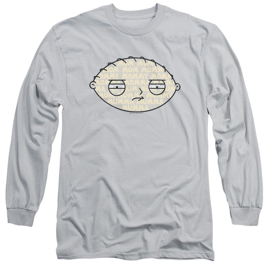 Family Guy - Mom Mom Mom - Unisex Adult Long Sleeve T-Shirt - Peter Griffin, Stewie, Cartoon, Netflix, HBO, Film, TV, Vintage