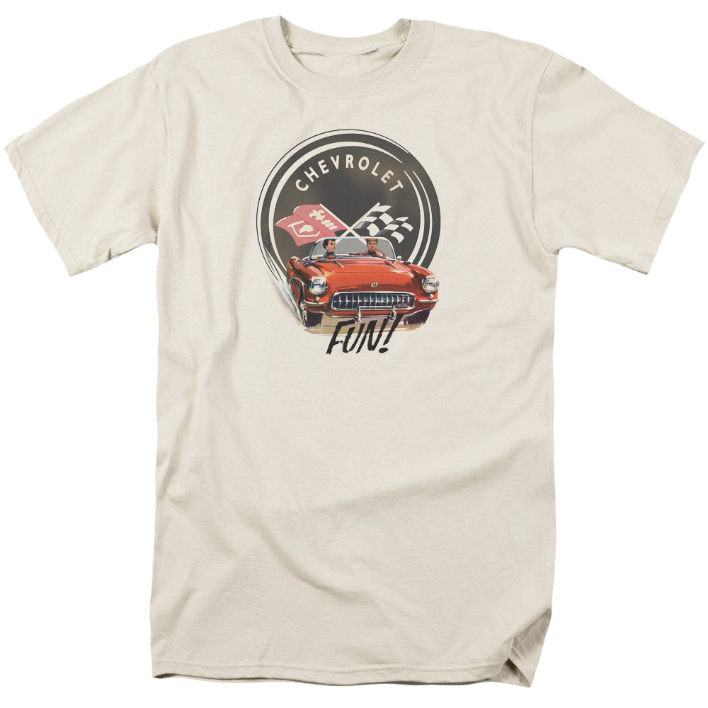 Chevrolet™ Shirt - Vette Fun - Officially Licensed - Adult Unisex Short Sleeve T-Shirt