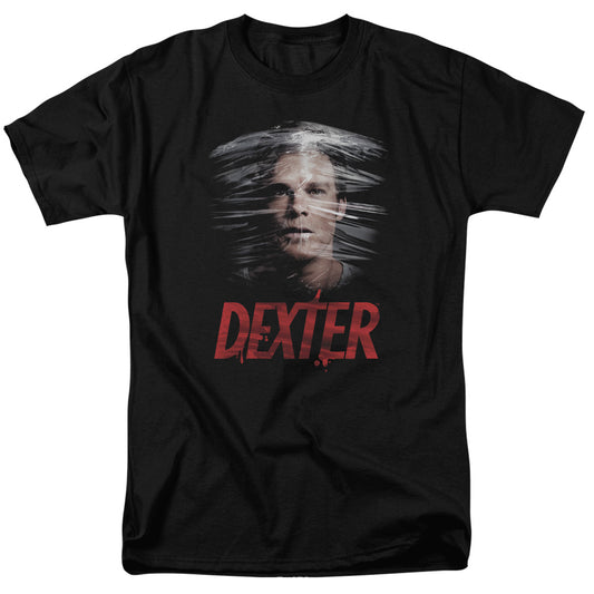 Dexter™ TV Show Shirt - Officially Licensed - Plastic Wrap - Dexter Morgan - Adult Unisex Short Sleeve T-Shirt