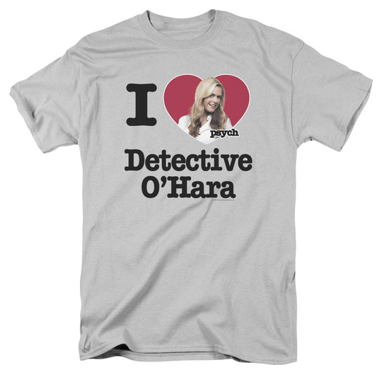 Psych™ TV Show Shirt - Officially Licensed - Adult Unisex Short Sleeve T-Shirt - I Heart O'hara