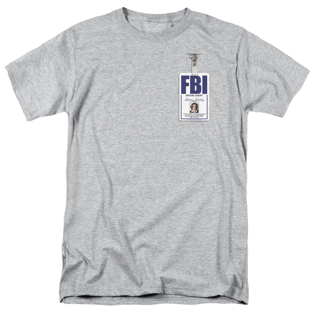 The X-Files™ Shirt - Officially Licensed - Adult Unisex Short Sleeve T-Shirt - Scully Badge