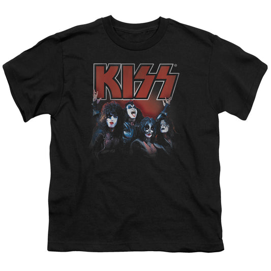KISS™ - Youth Kids T-Shirt (Ages 7+) - Short Sleeve Youth T-Shirt Tee - Kings - Officially Licensed - S M L XL