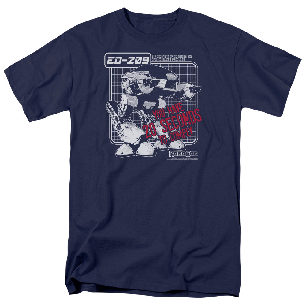 Robocop™ Movie Shirt - Officially Licensed - Adult Unisex Short Sleeve T-Shirt - Ed 209