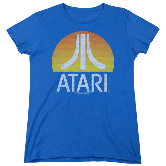 Atari™ Womens Shirt - Officially Licensed - Loose Fit - Sunrise Eroded - Short Sleeve Women's T-Shirt