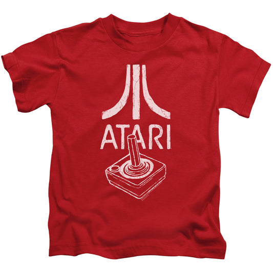 Atari™ Kids Shirt (Ages 4-7) - Officially Licensed - Joystick Logo - Short Sleeve Juvenile Kids T-Shirt - Size 4 5 6 7