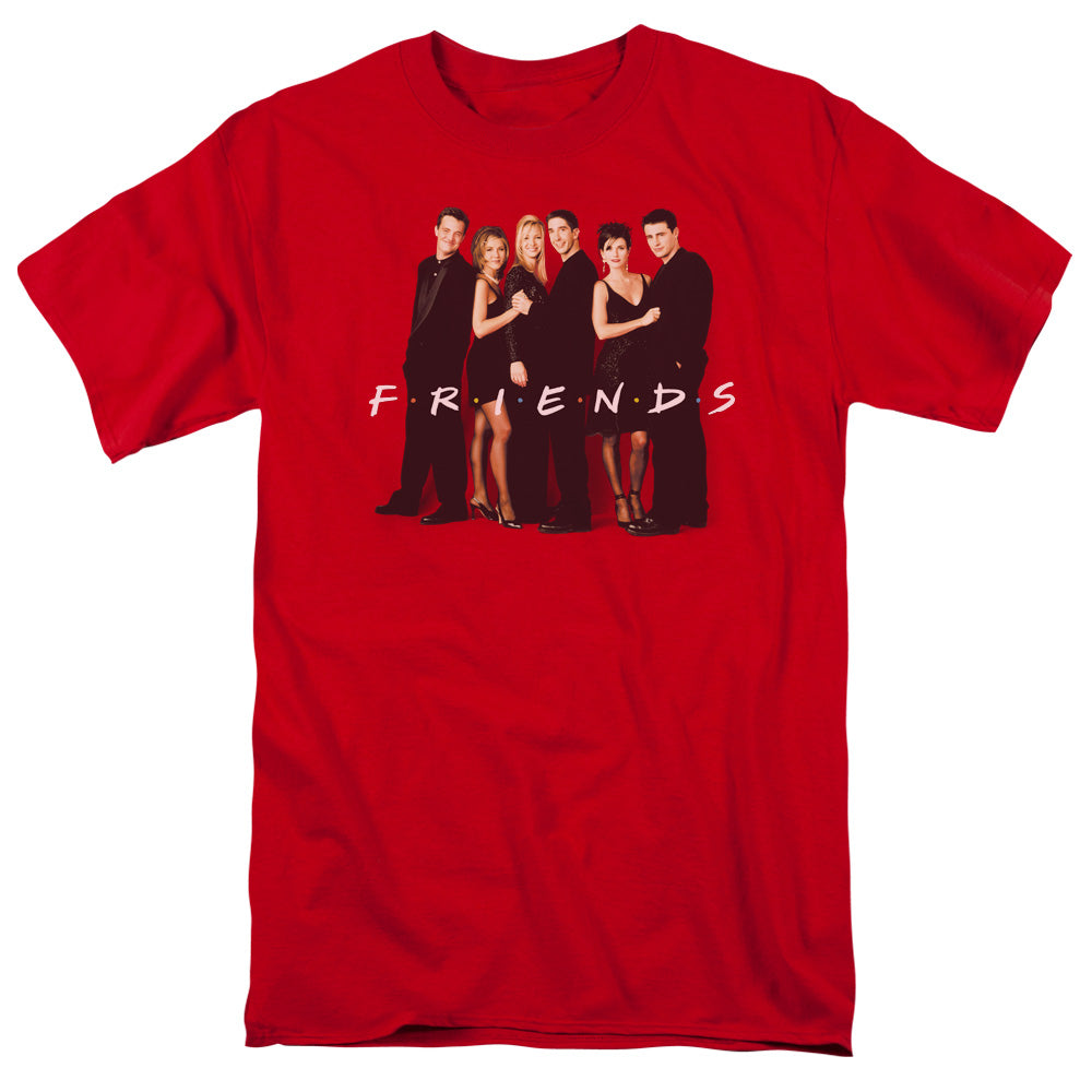 Friends™ TV Show Shirt - Officially Licensed - Adult Unisex Short Sleeve T-Shirt - Cast In Black
