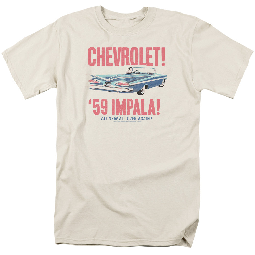 Chevrolet™ Shirt - 59 Impala - Officially Licensed - Adult Unisex Short Sleeve T-Shirt
