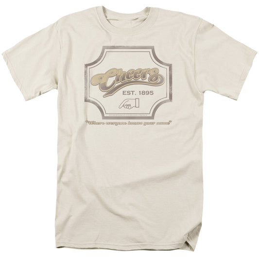 Cheers™ TV Show Shirt - Officially Licensed - Sign - Adult Unisex Short Sleeve T-Shirt