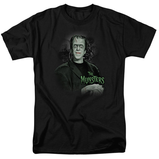 The Munsters™ Shirt - Man Of The House - Frankenstein Shirt - Adult Unisex Short Sleeve T-Shirt - Officially Licensed