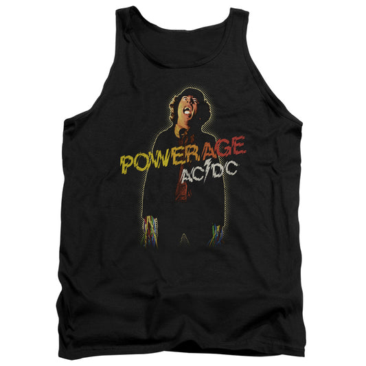 Acdc - Powerage Adult Tank - Forces Of Mankind