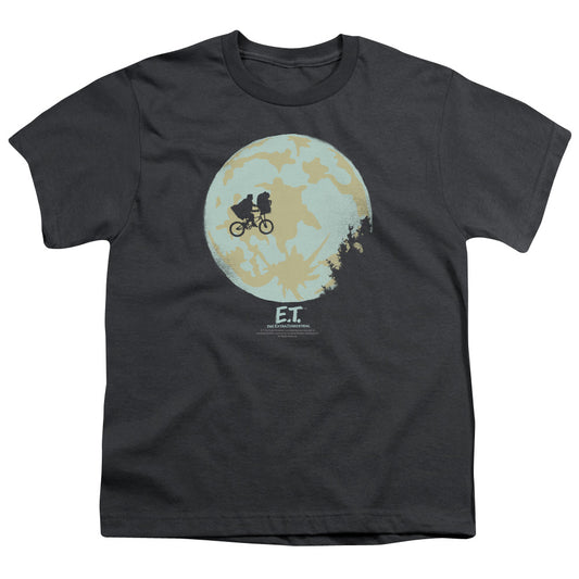 E.T.™ - Youth Kids T-Shirt (Ages 7+) - Short Sleeve Youth T Shirt - In The Moon - Officially Licensed - S M L XL